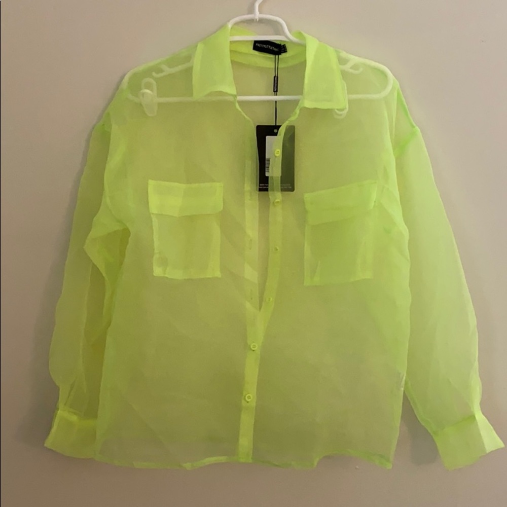 Sheer Neon Shirt